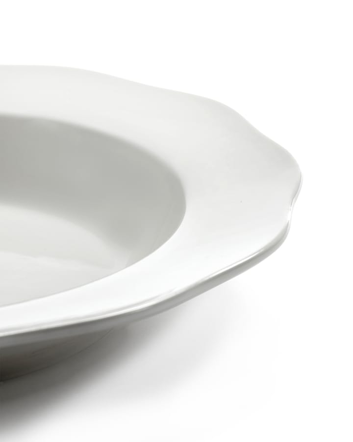 Assiette à pâtes Silhouette Ø22 cm, Blanc Serax