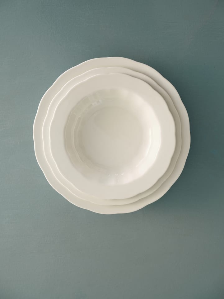 Assiette à pâtes Silhouette Ø22 cm, Blanc Serax