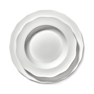 Assiette à pâtes Silhouette Ø22 cm - Blanc - Serax
