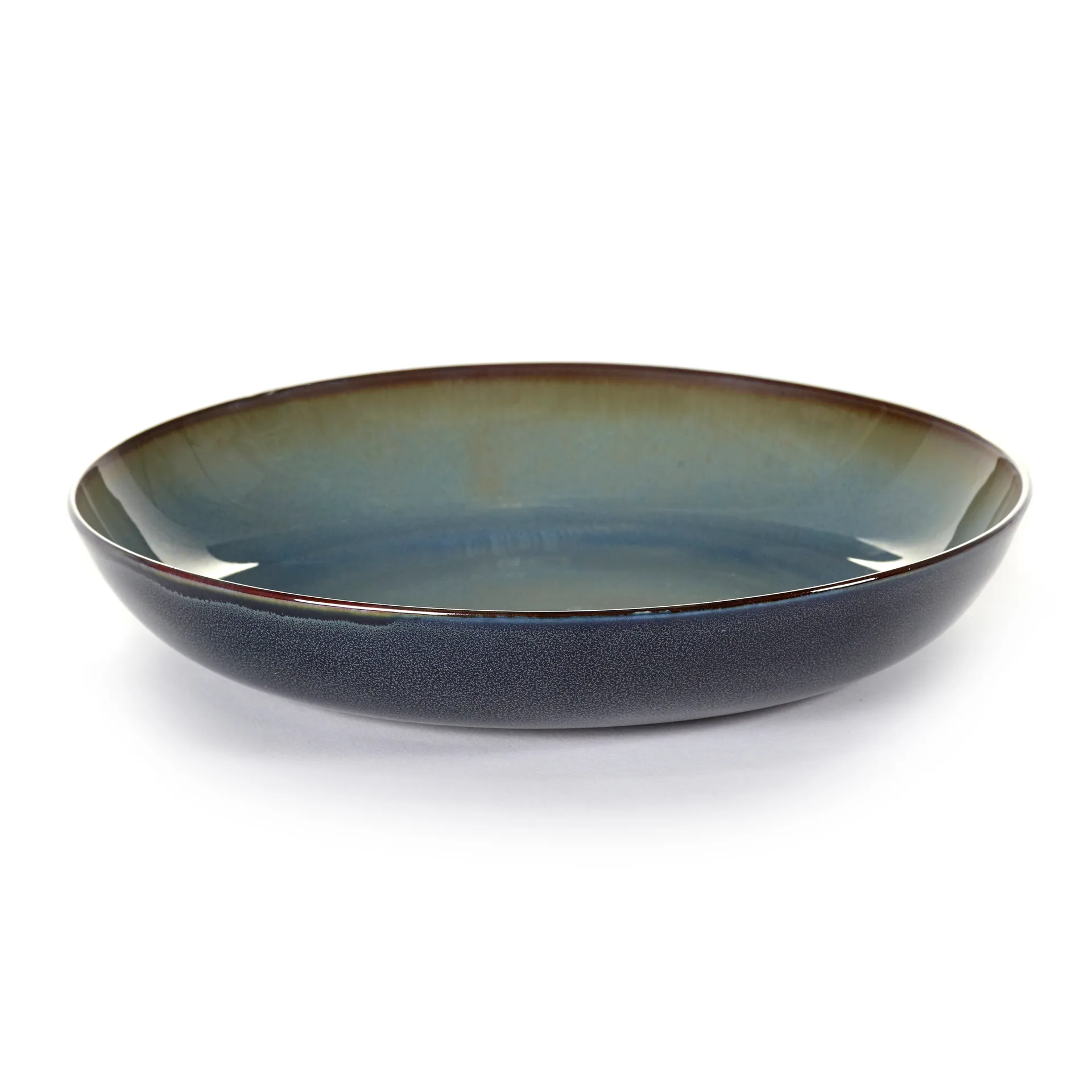 Assiette à pâtes Terres de Rêves 23,5 cm, Blue grey-dark blue Serax