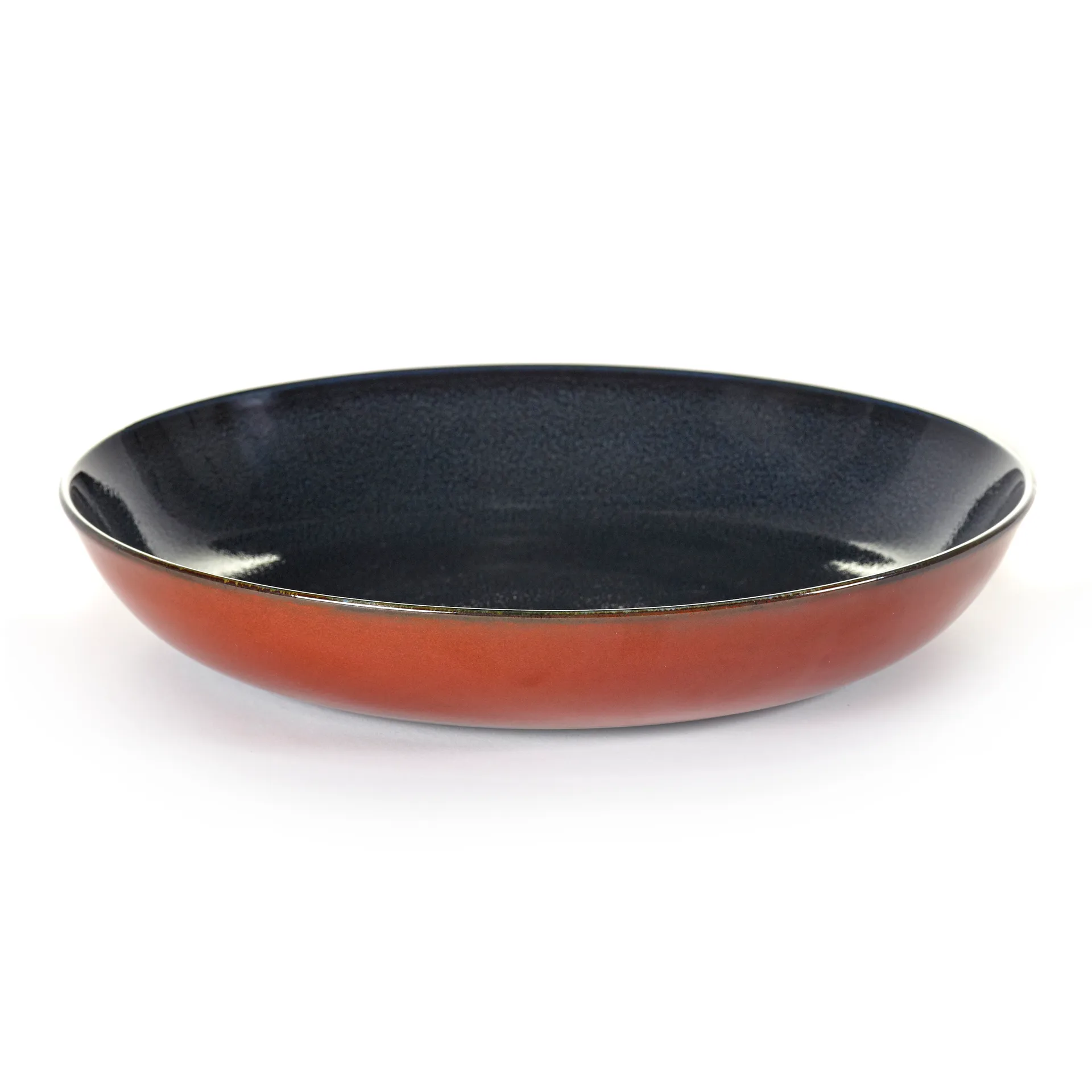 Assiette à pâtes Terres de Rêves 23,5 cm, Dark blue-rust Serax