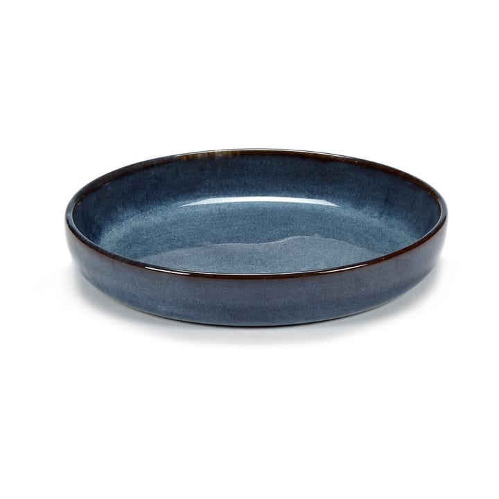 Assiette à tapas émaillée Pure Ø14,5 cm - Bleu foncé - Serax