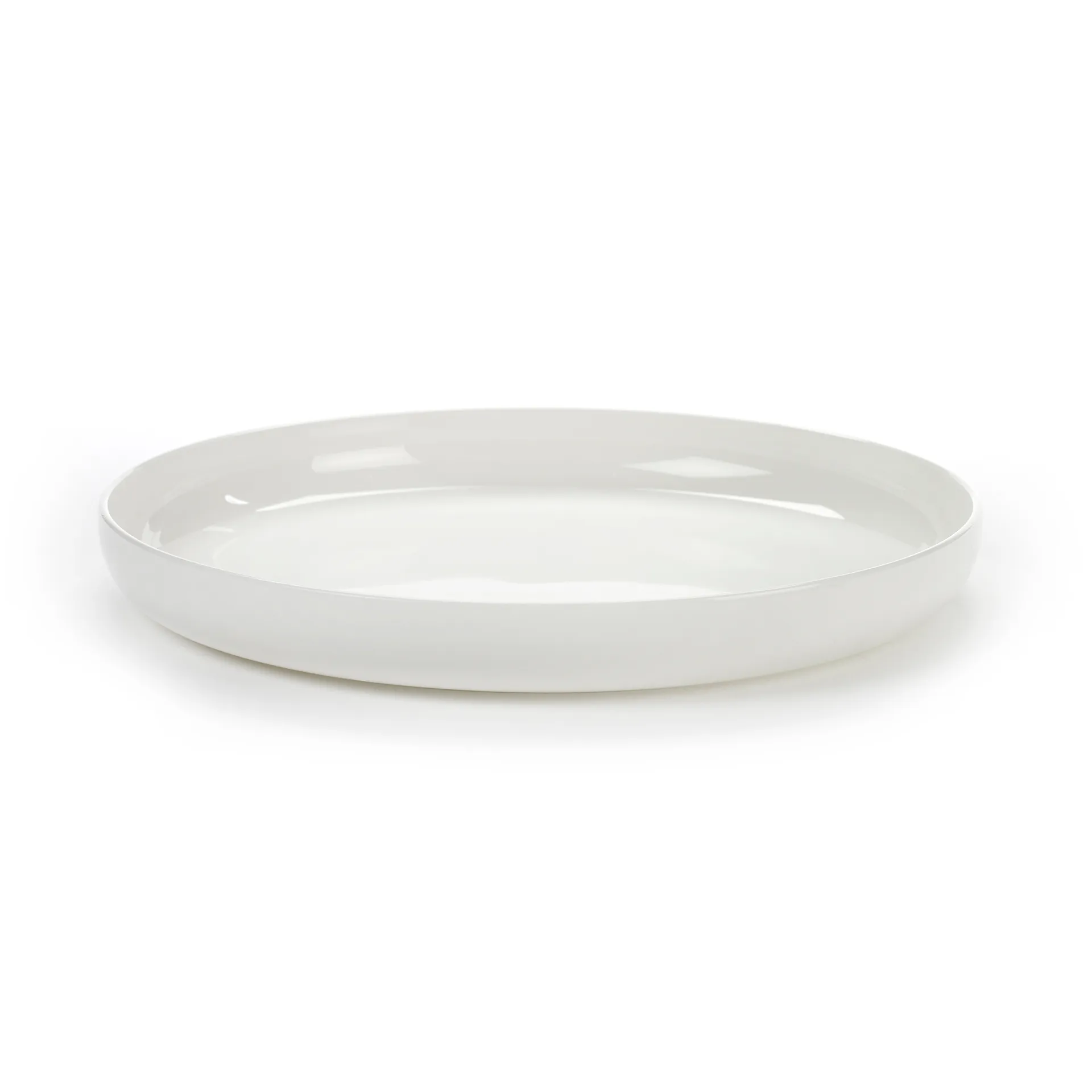 Assiette Base avec hauts rebords blanc, 24 cm Serax