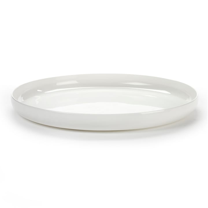 Assiette Base avec hauts rebords blanc - 28 cm - Serax