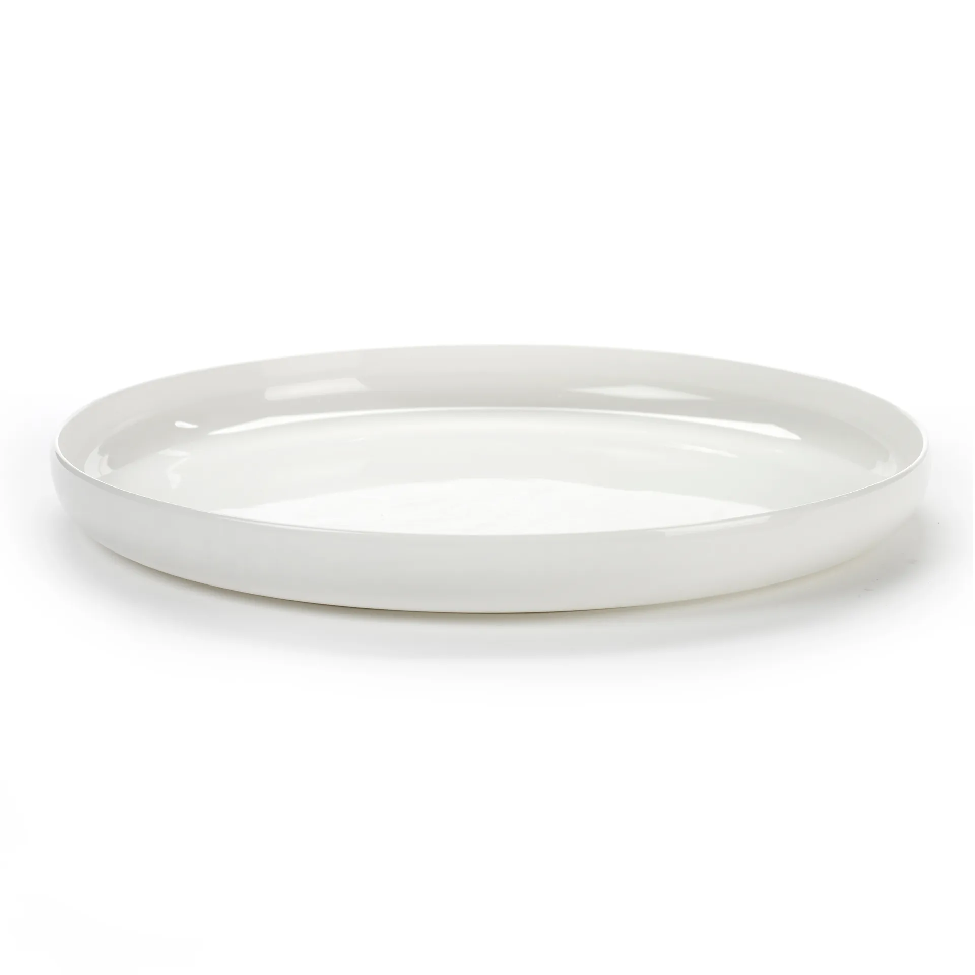 Assiette Base avec hauts rebords blanc, 28 cm Serax