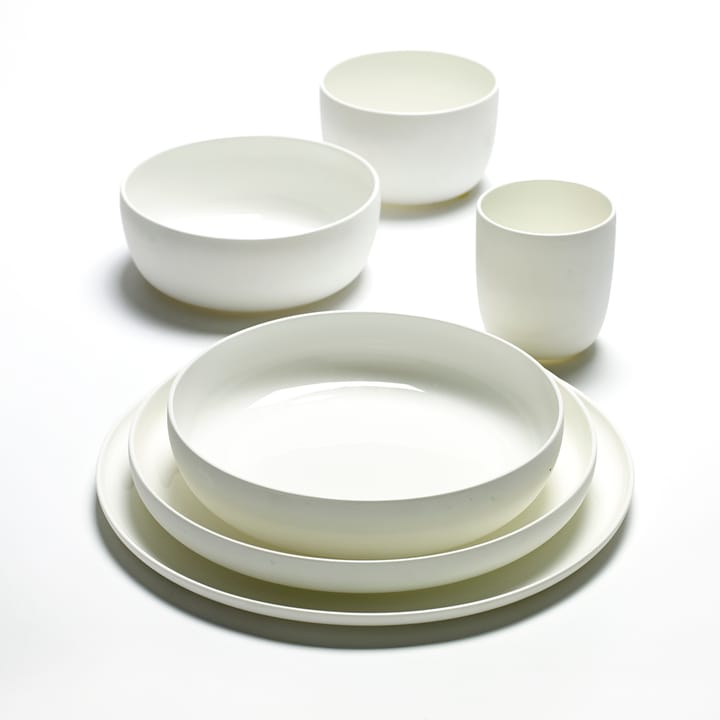 Assiette Base avec hauts rebords blanc - 28 cm - Serax