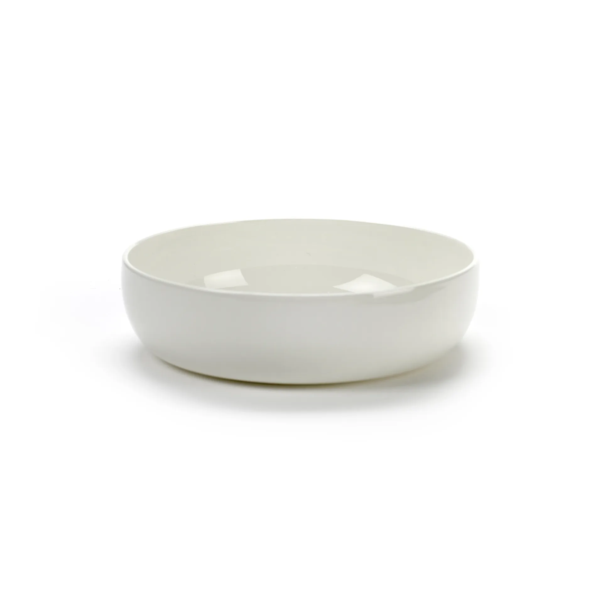 Assiette creuse Base blanc, 16 cm Serax