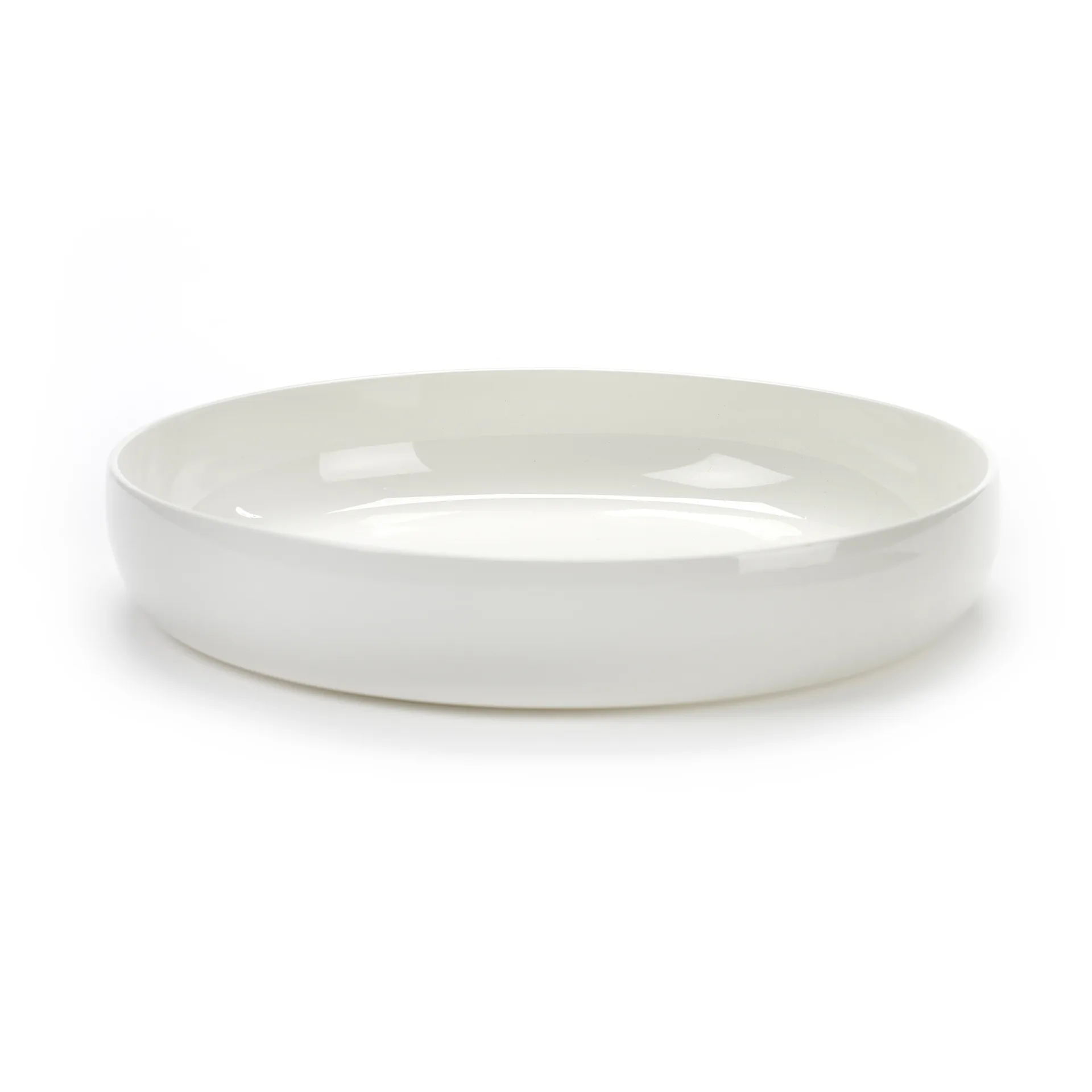 Assiette creuse Base blanc, 24 cm Serax