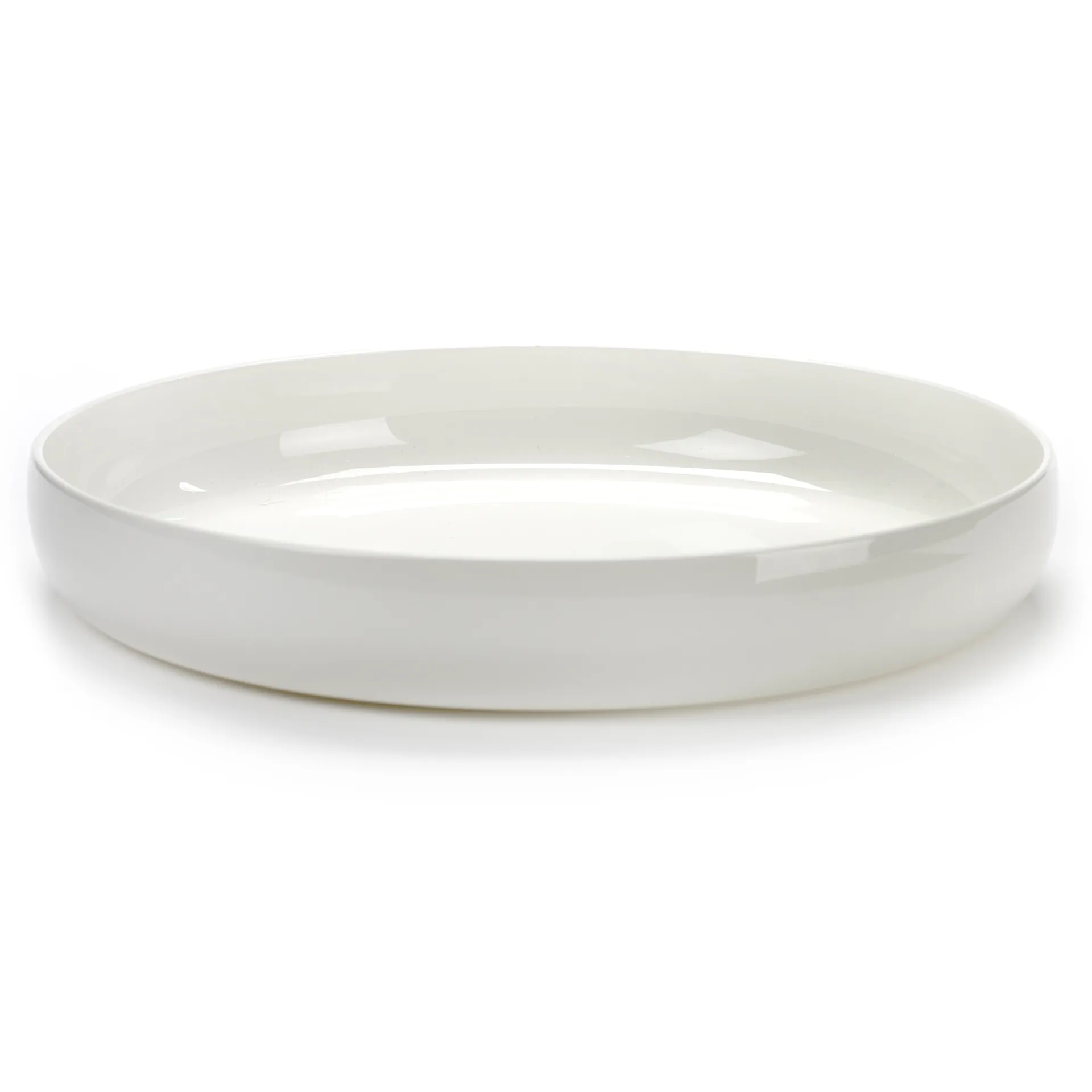 Assiette creuse Base blanc, 28 cm Serax