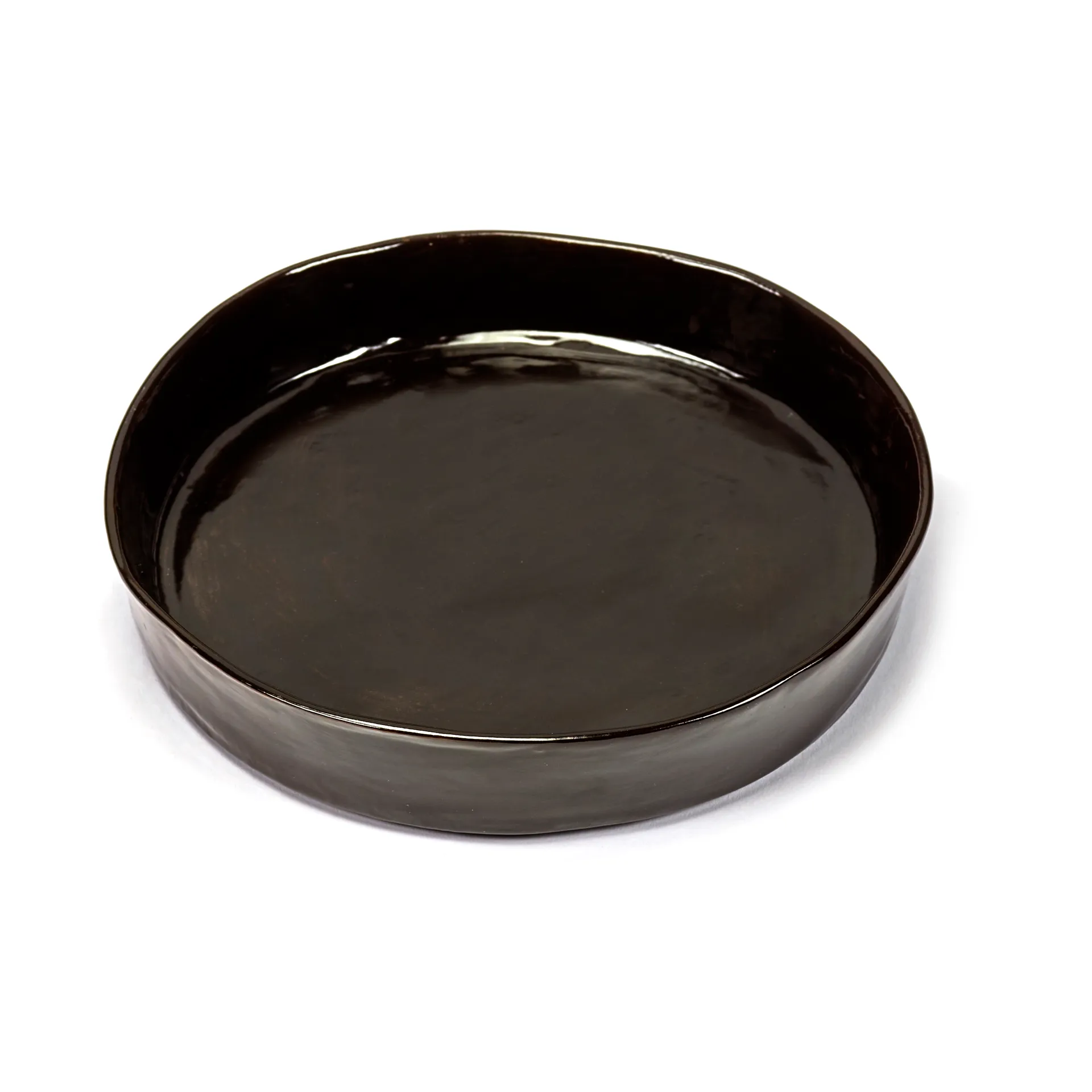 Assiette creuse La Mère Ø20 cm lot de 2, Dark brown Serax