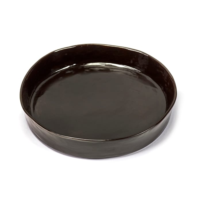 Assiette creuse La Mère Ø23 cm lot de 2, Dark brown Serax