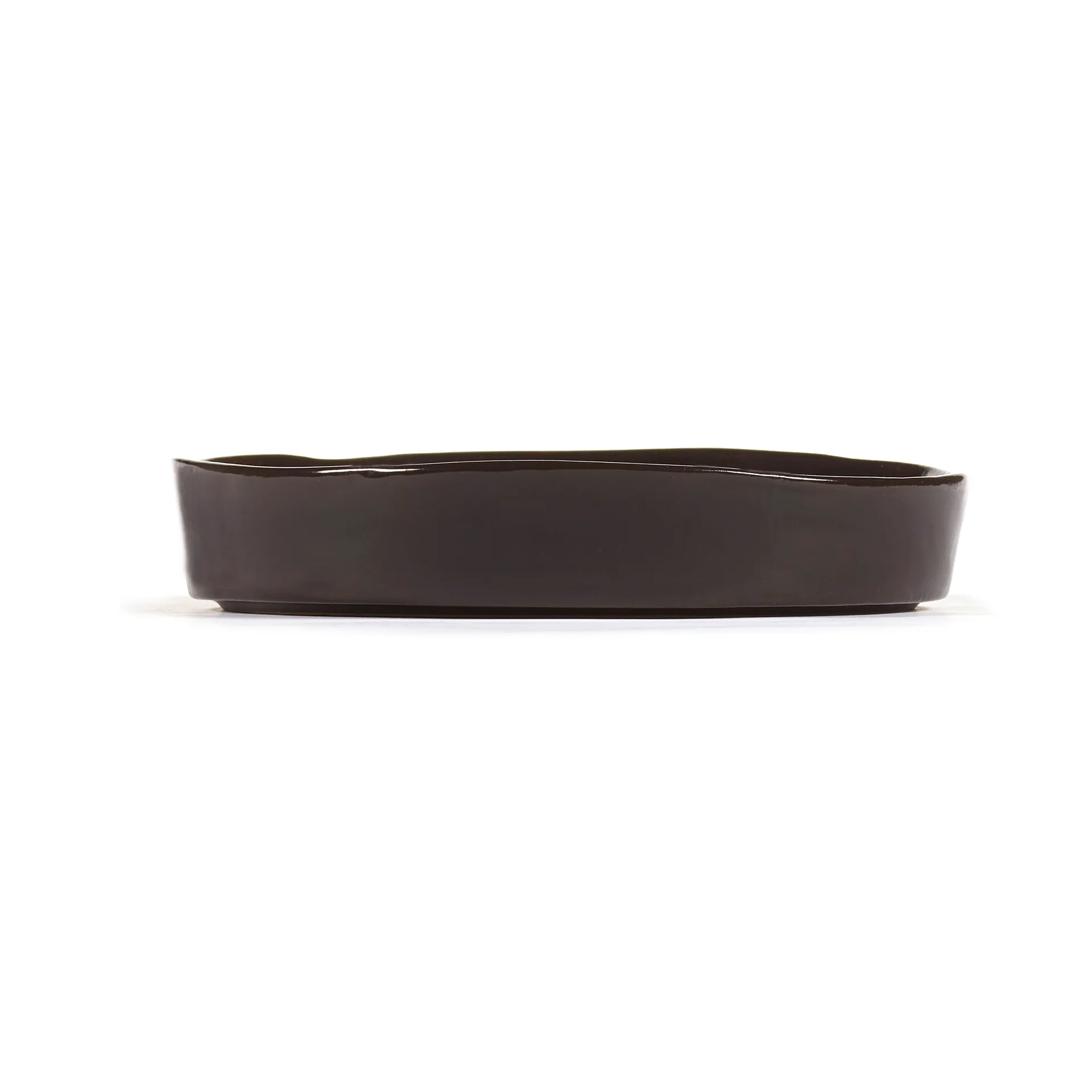 Assiette creuse La Mère Ø23 cm lot de 2, Dark brown Serax