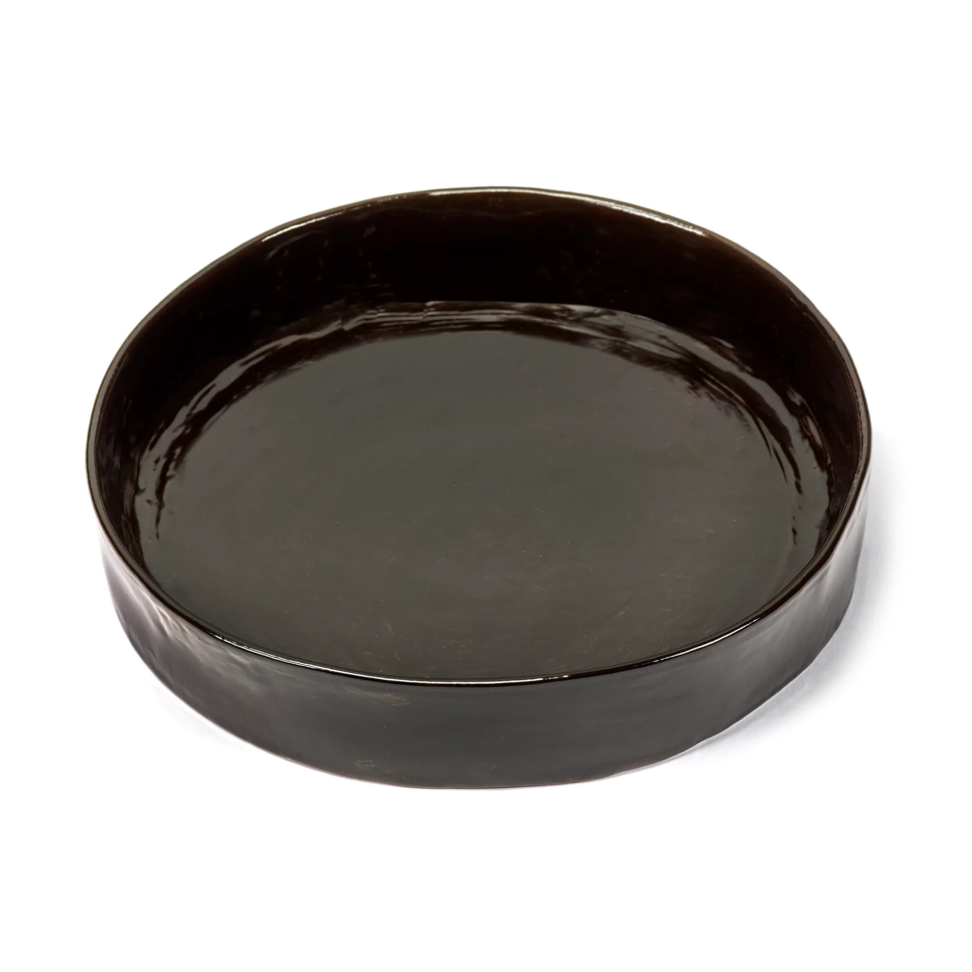 Assiette creuse La Mère L Ø25 cm, Dark brown Serax