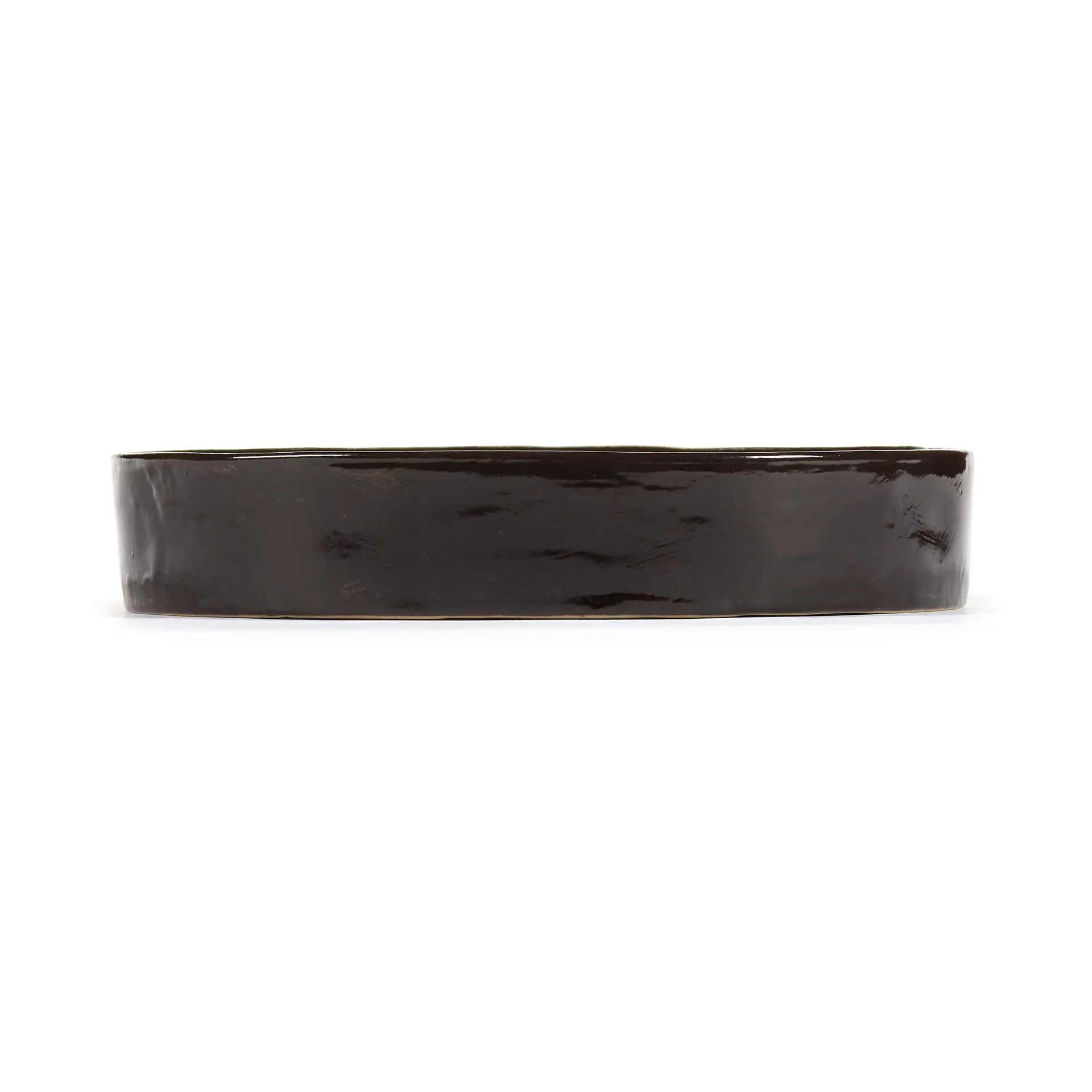 Assiette creuse La Mère L Ø25 cm, Dark brown Serax