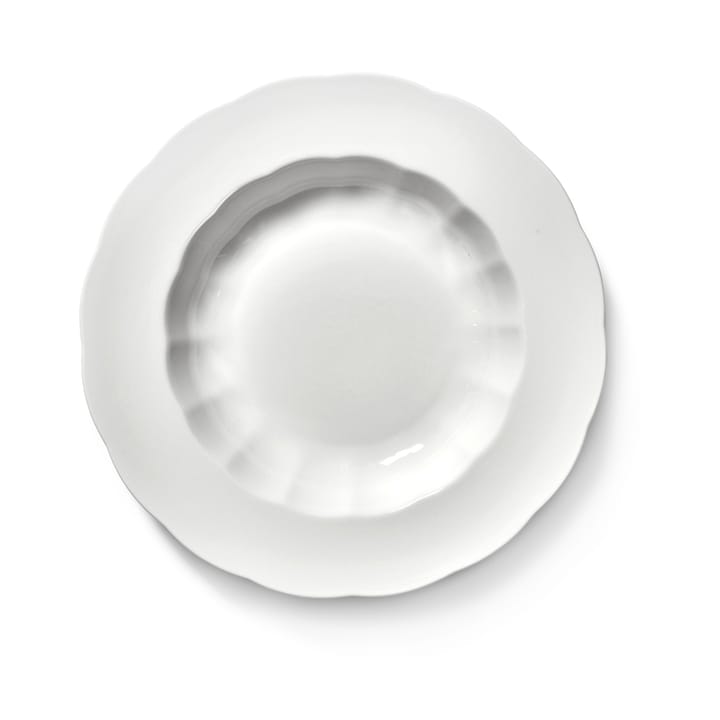 Assiette creuse Silhouette L Ø27 cm - Blanc - Serax