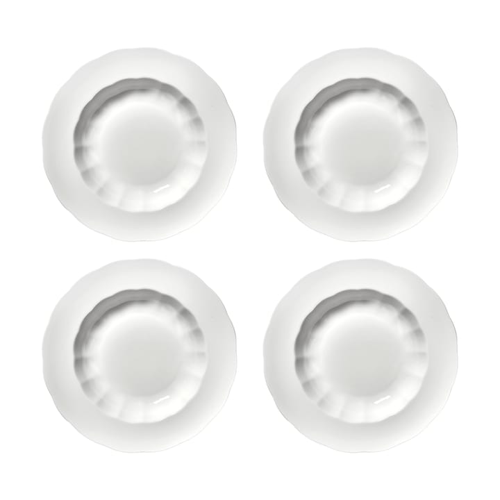 Assiette creuse Silhouette L Ø27 cm lot de 4 - Blanc - Serax