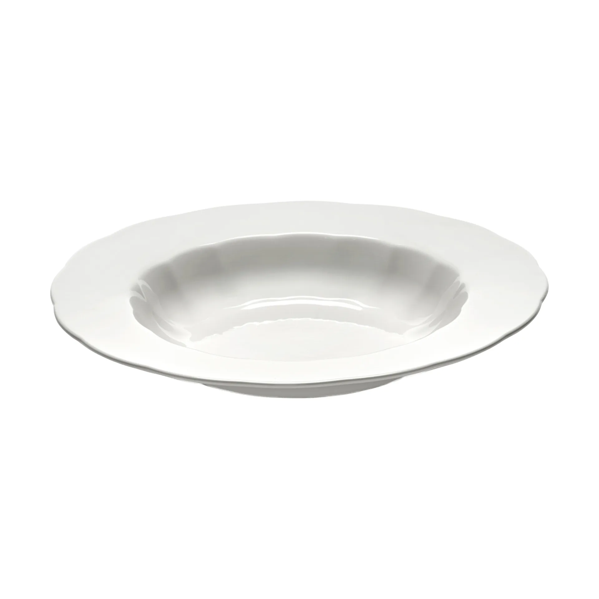 Assiette creuse Silhouette L Ø27 cm lot de 4, Blanc Serax