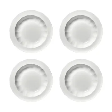 Assiette creuse Silhouette M Ø23,7 cm lot de 4 - Blanc - Serax