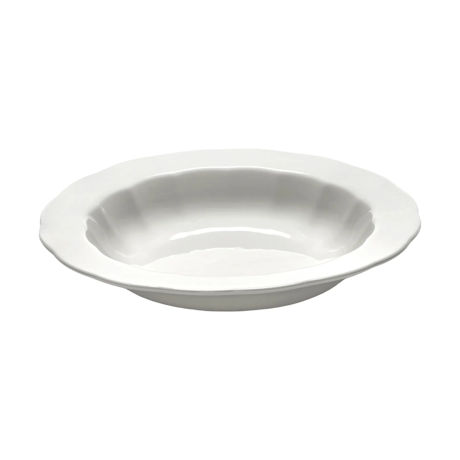 Assiette creuse Silhouette S Ø21,5 cm lot de 4, Blanc Serax