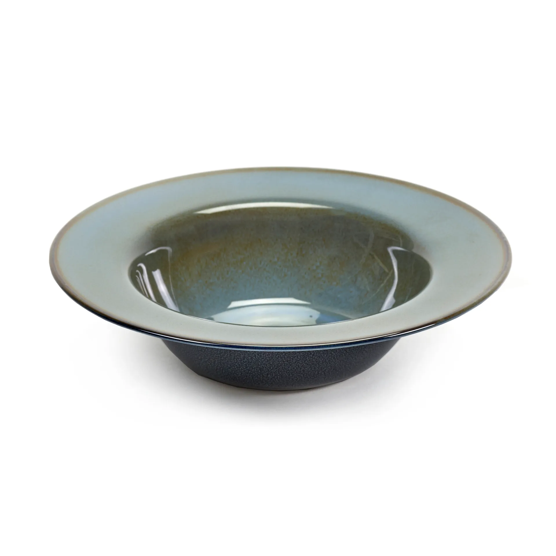 Assiette creuse Terres de Rêves 21,3 cm, Blue grey-dark blue Serax
