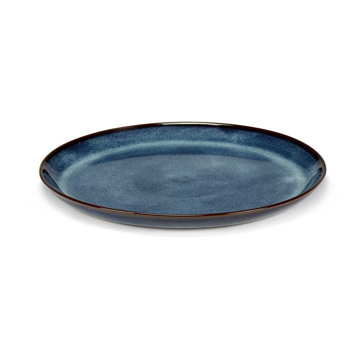 Assiette émaillée Pure M Ø23,5 cm - Bleu foncé - Serax