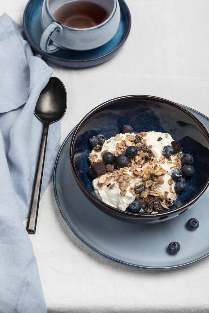 Assiette émaillée Pure M Ø23,5 cm, Bleu Serax