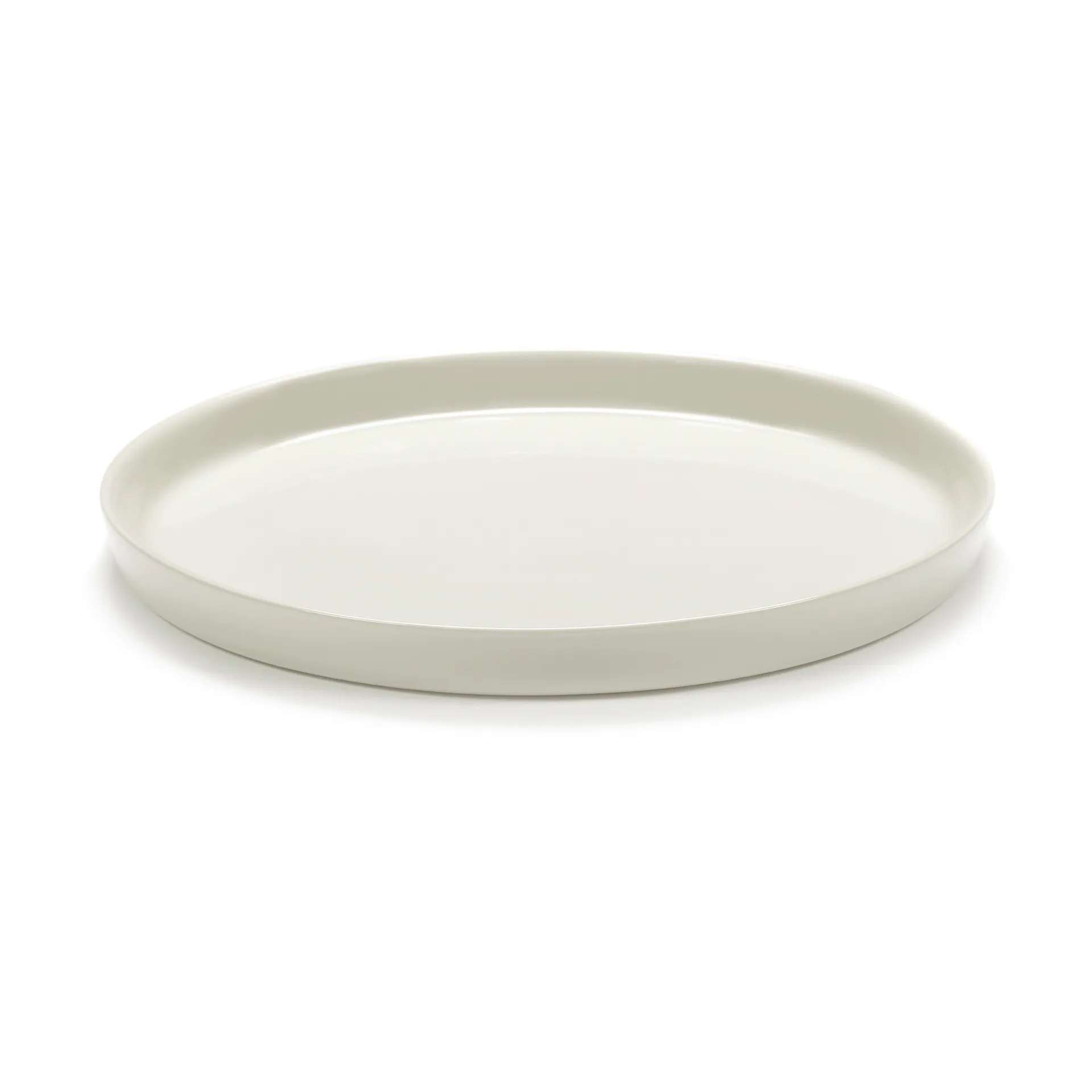 Assiette haute Cena M Ø22 cm, Ivoire Serax