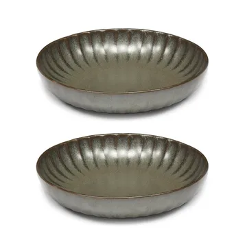 Assiette haute Inku, Ø19 cm, lot de 2 - Green - Serax