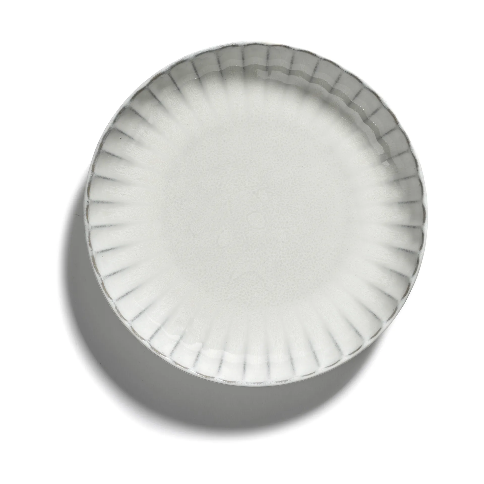 Assiette haute Inku M Ø21 cm, lot de 2., White Serax