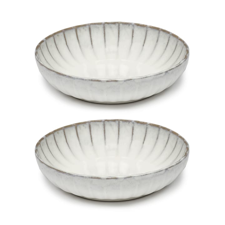 Assiette haute Inku XS Ø16 cm, lot de 2 - White - Serax