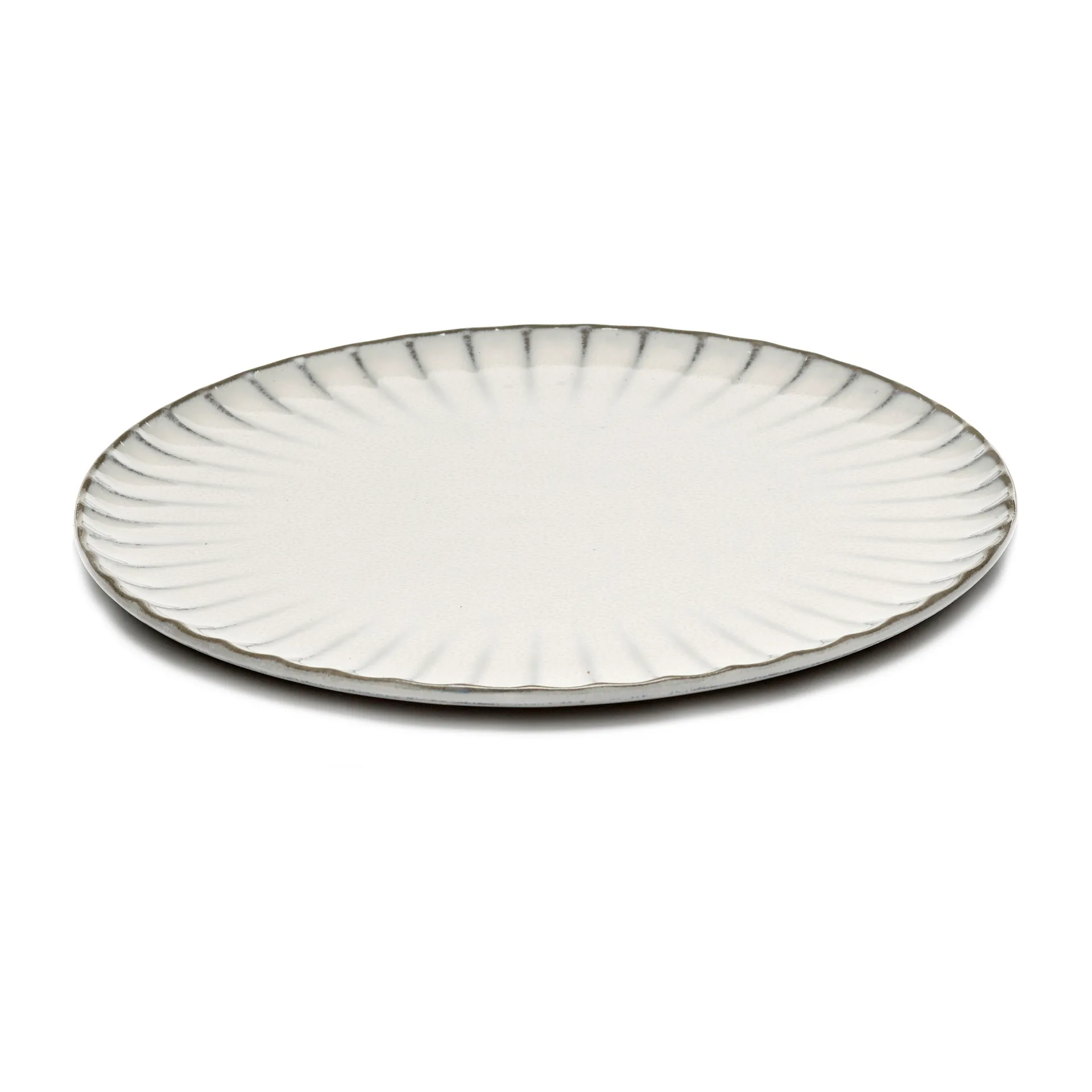 Assiette Inku L Ø24 cm, Blanc Serax