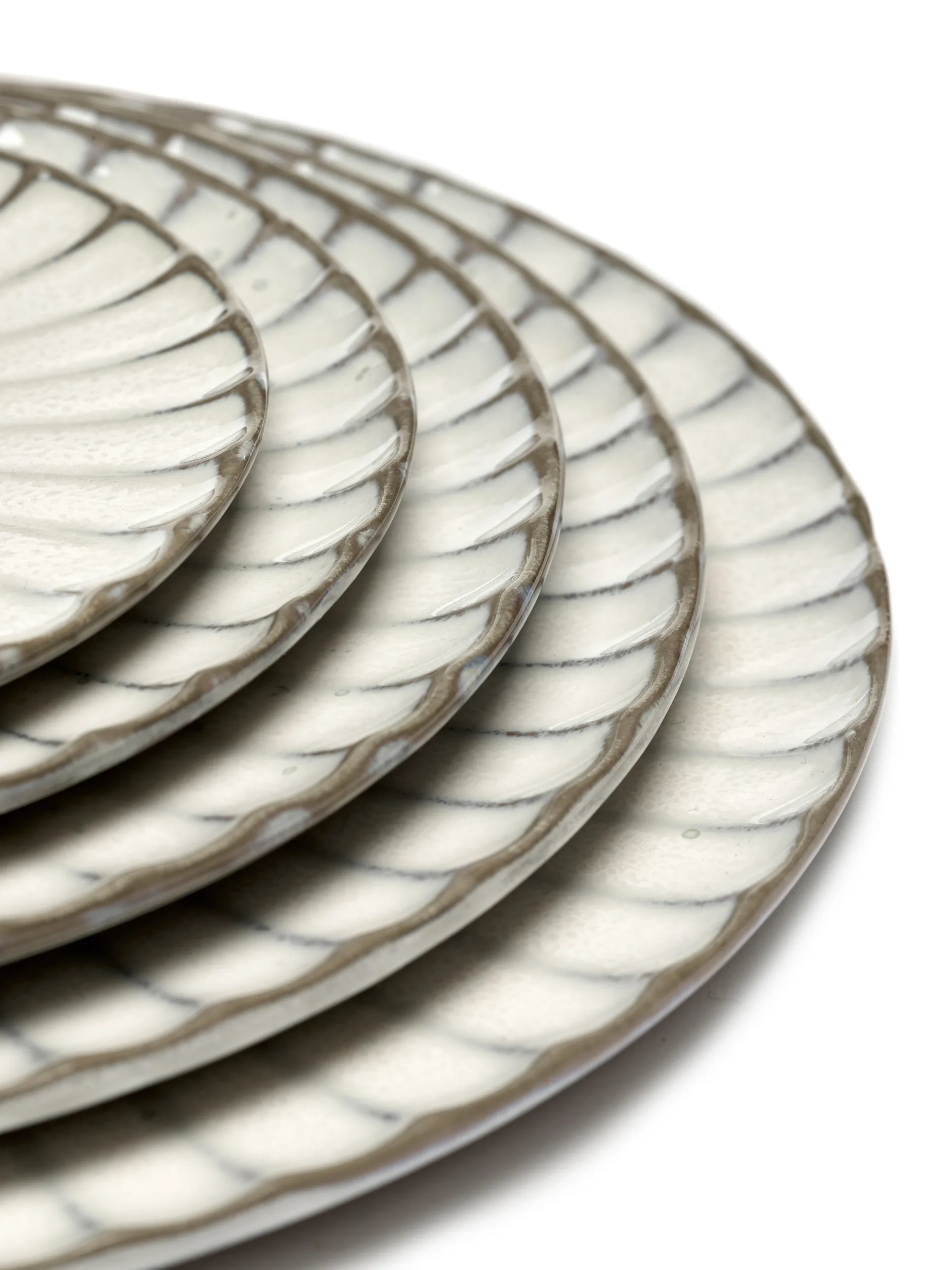 Assiette Inku L Ø24 cm, Blanc Serax