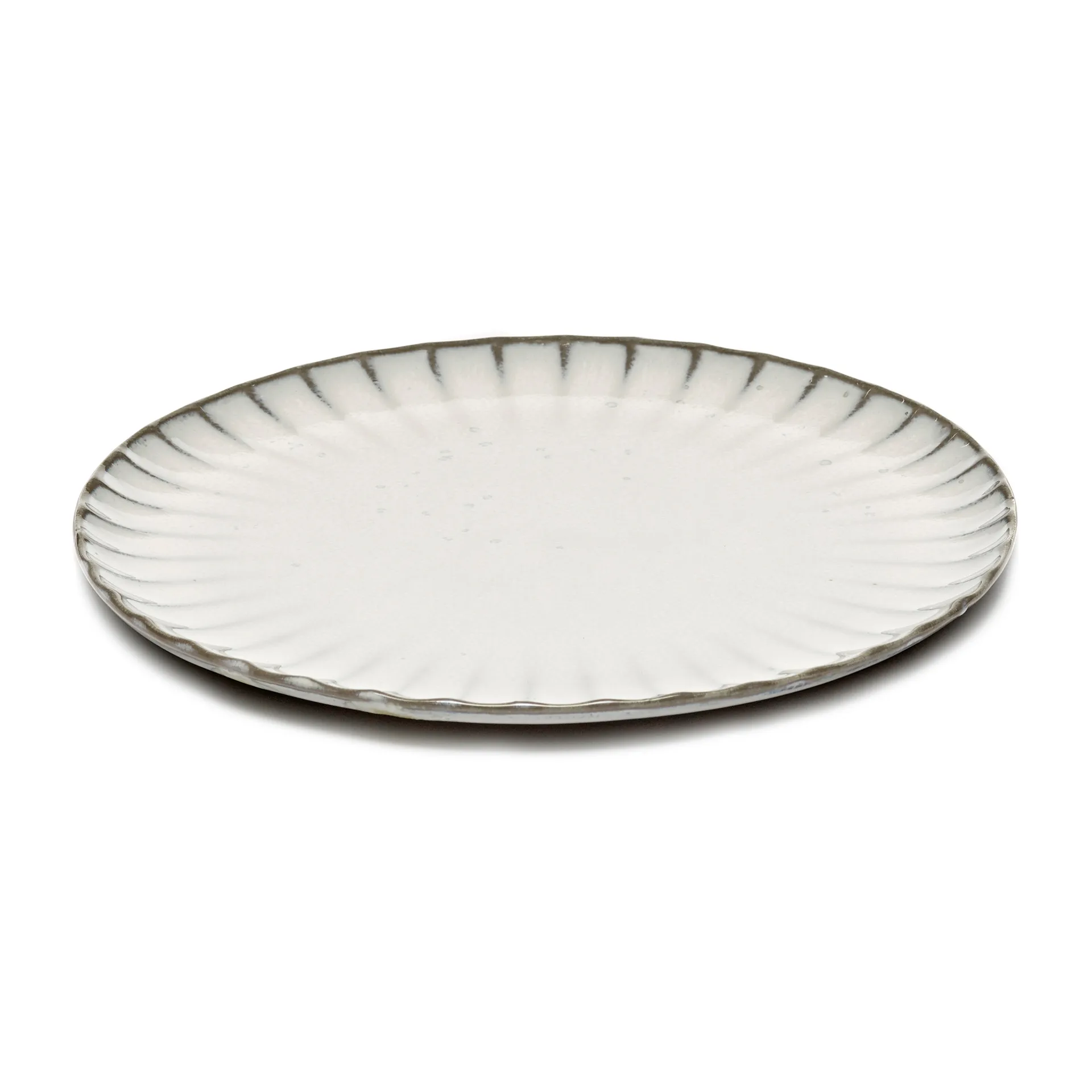 Assiette Inku M Ø21 cm, Blanc Serax