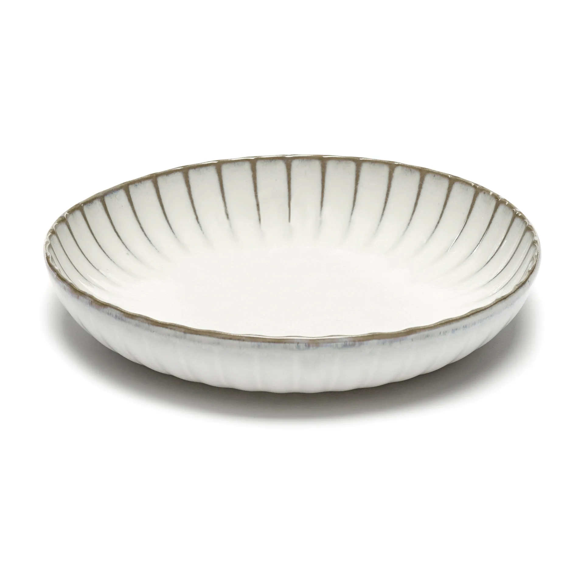 Assiette Inku M Ø23 cm, Blanc Serax