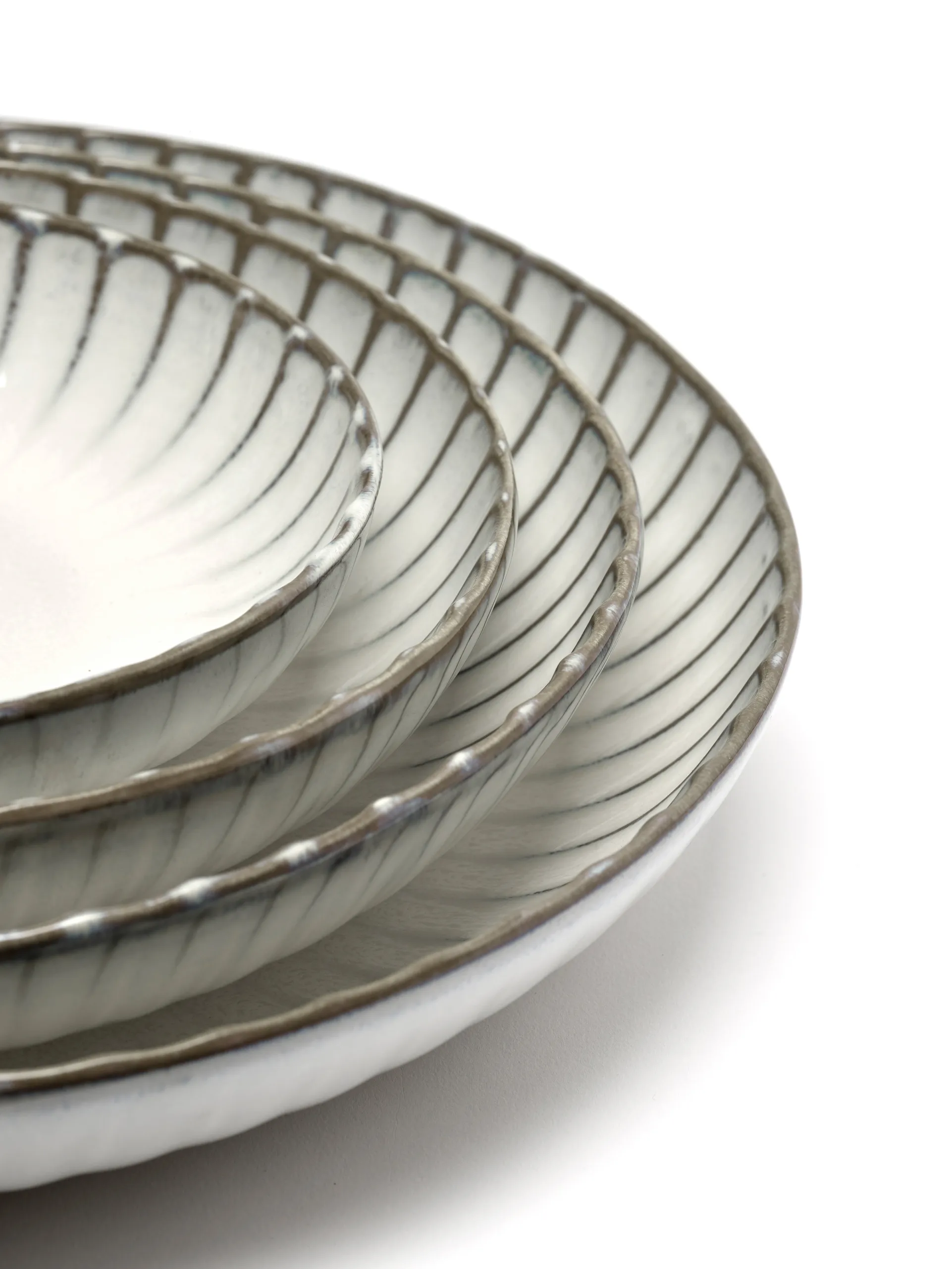 Assiette Inku M Ø23 cm, Blanc Serax