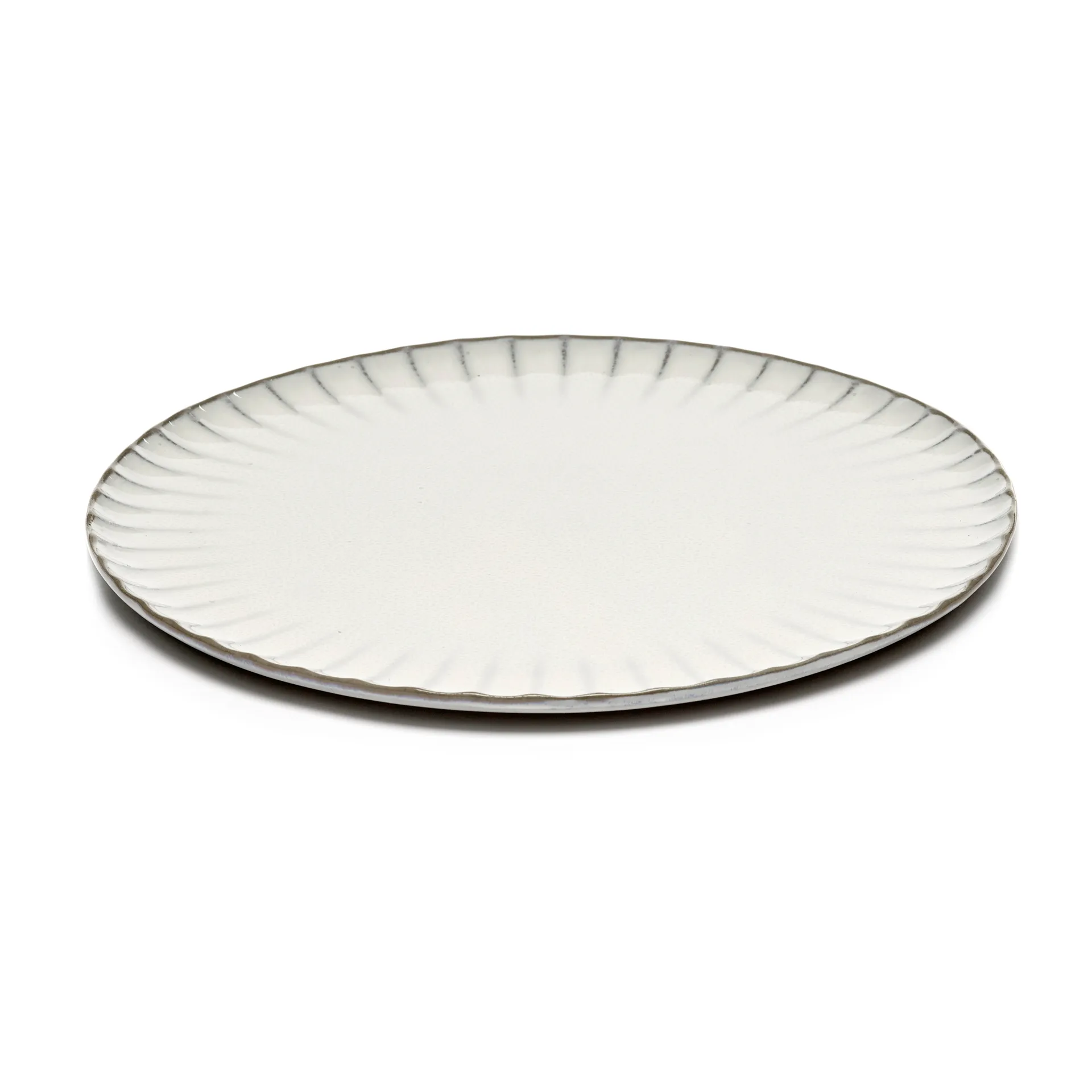 Assiette Inku XL Ø27 cm, Blanc Serax