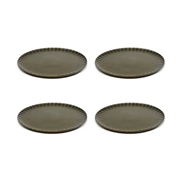 Assiette Inku XL Ø27 cm, lot de 4 - Green - Serax
