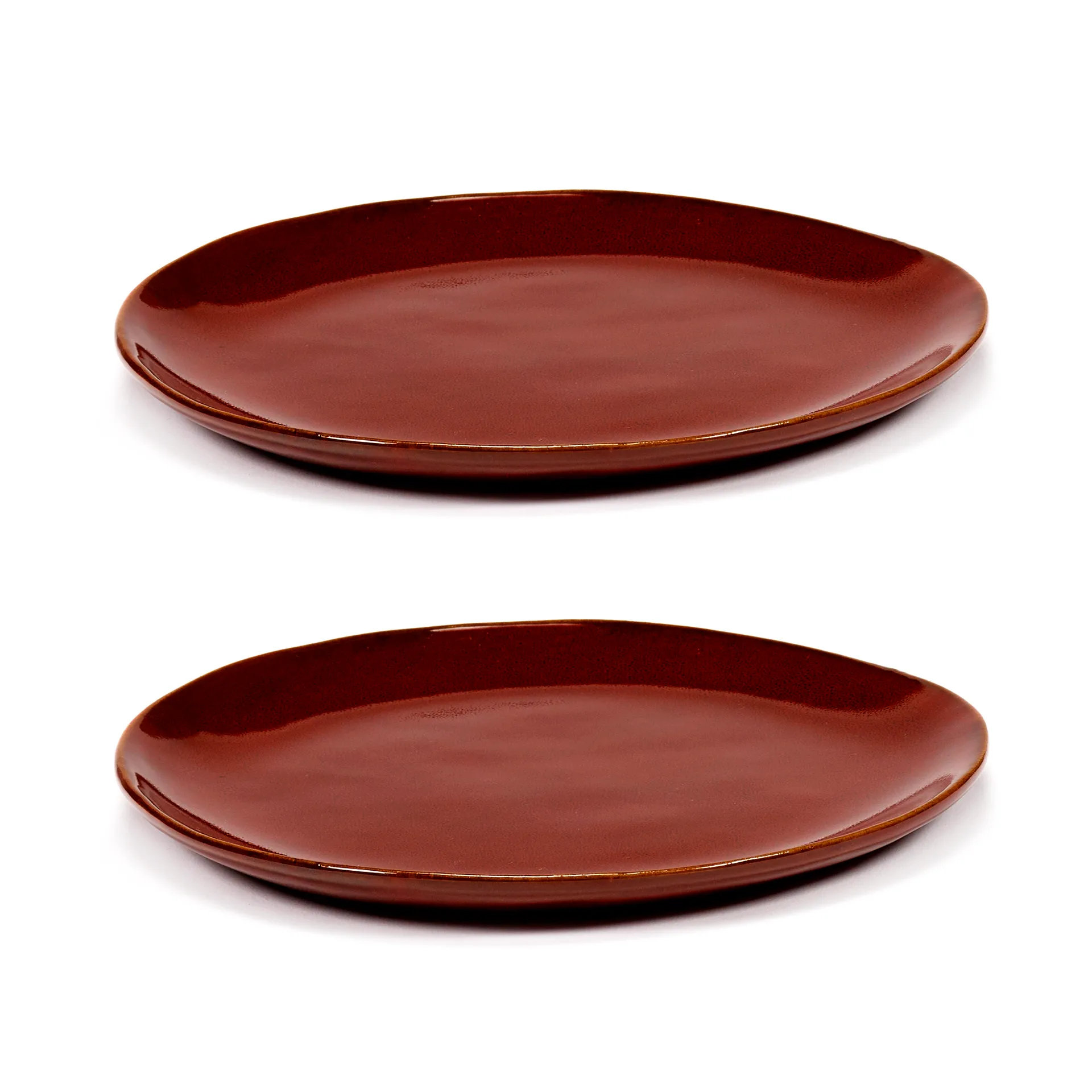 Assiette La Mère Ø18 cm lot de 2, Venetian red Serax