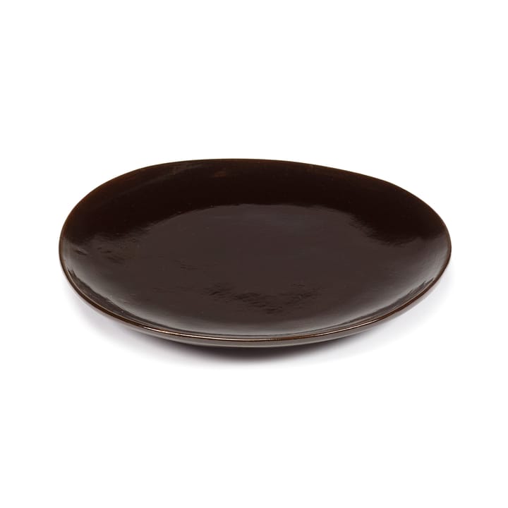 Assiette La Mère Ø20 cm lot de 2 - Dark brown - Serax