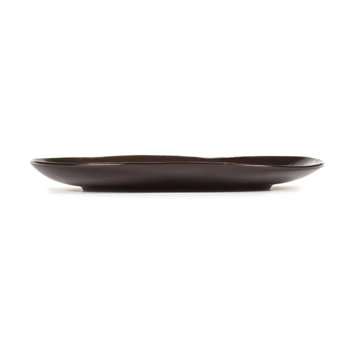 Assiette La Mère XL Ø27 cm lot de 2, Dark brown Serax