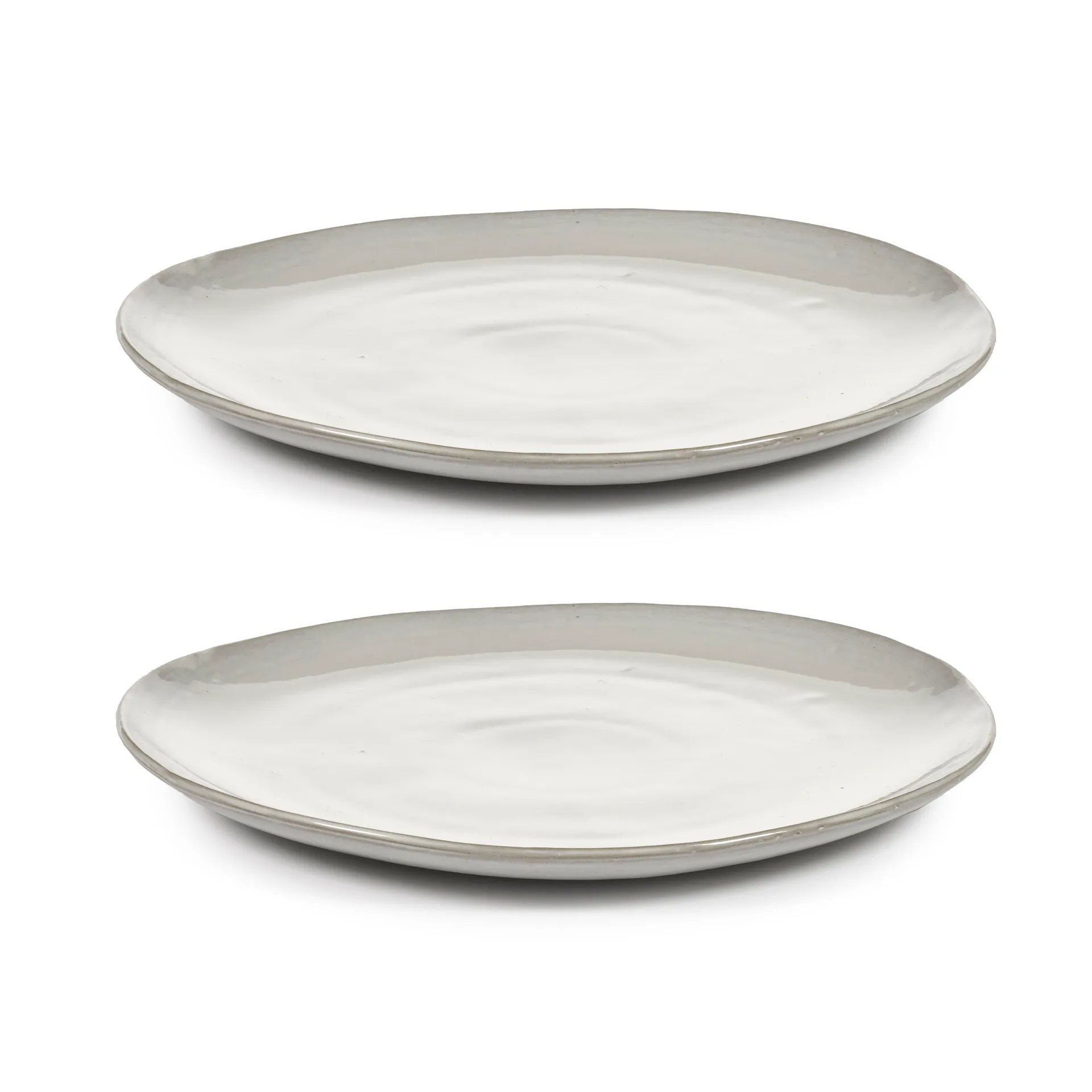 Assiette La Mère XL Ø27 cm lot de 2, Off white Serax