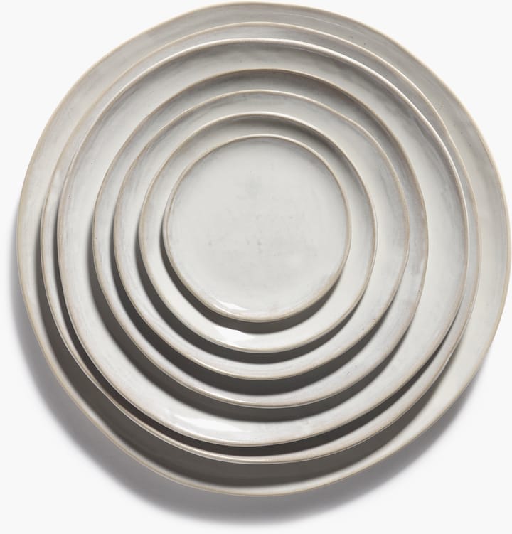 Assiette La Mère XL Ø27 cm lot de 2, Off white Serax