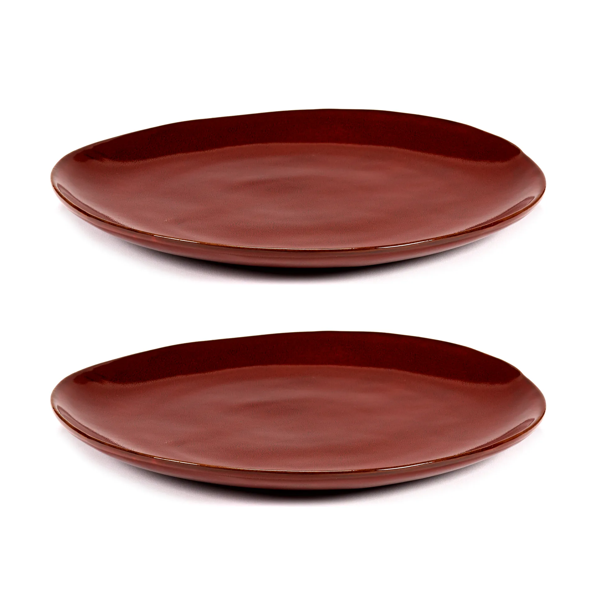 Assiette La Mère XL Ø27 cm lot de 2, Venetian red Serax