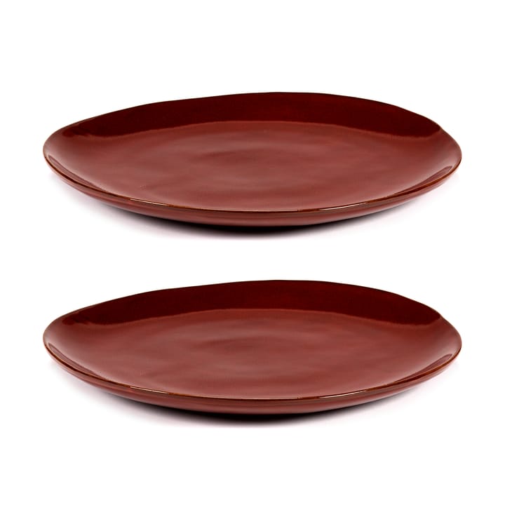 Assiette La Mère XL Ø27 cm lot de 2 - Venetian red - Serax