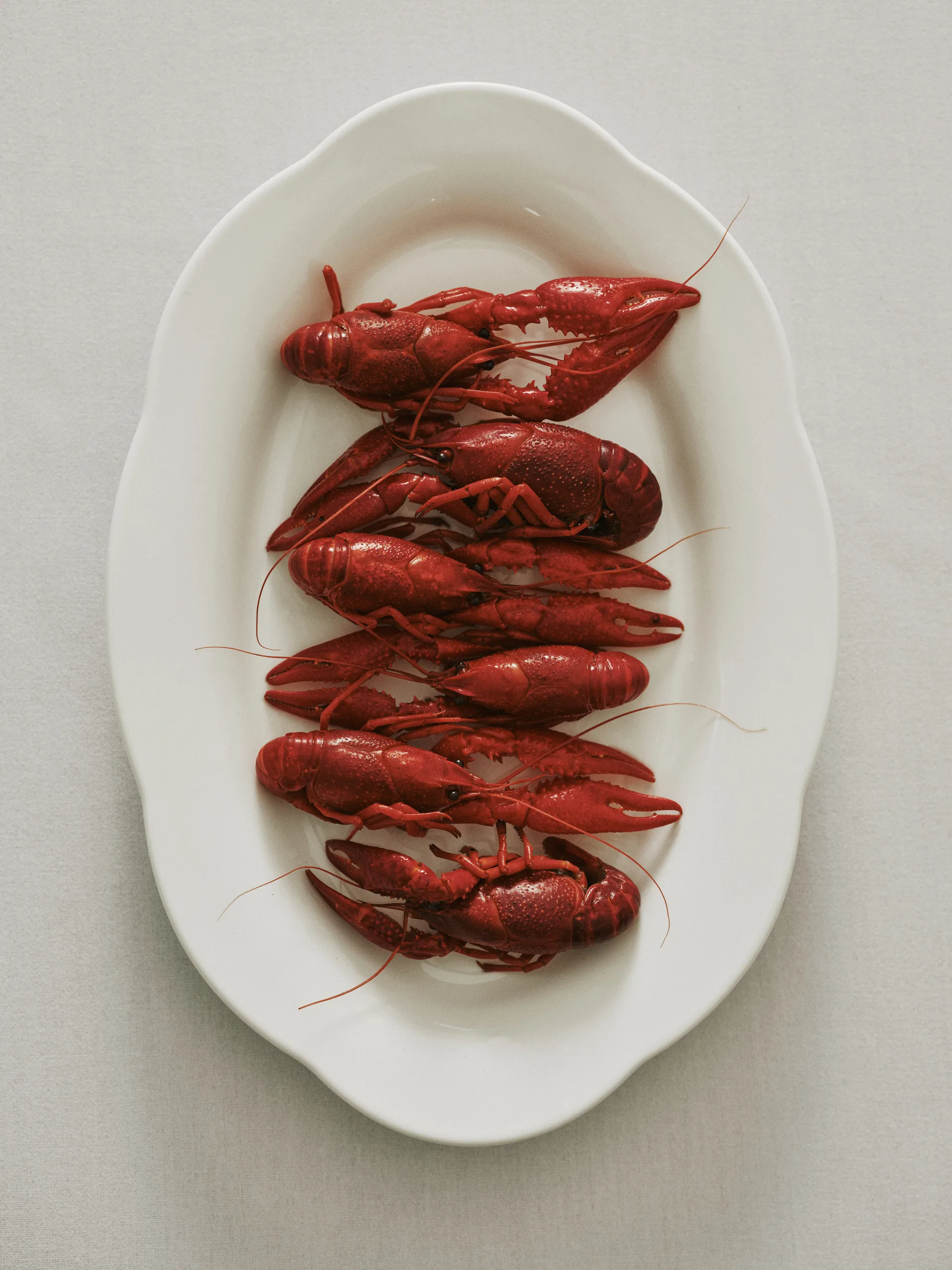 Assiette ovale creuse Silhouette M 15x24,5 cm lot de 2, Blanc Serax