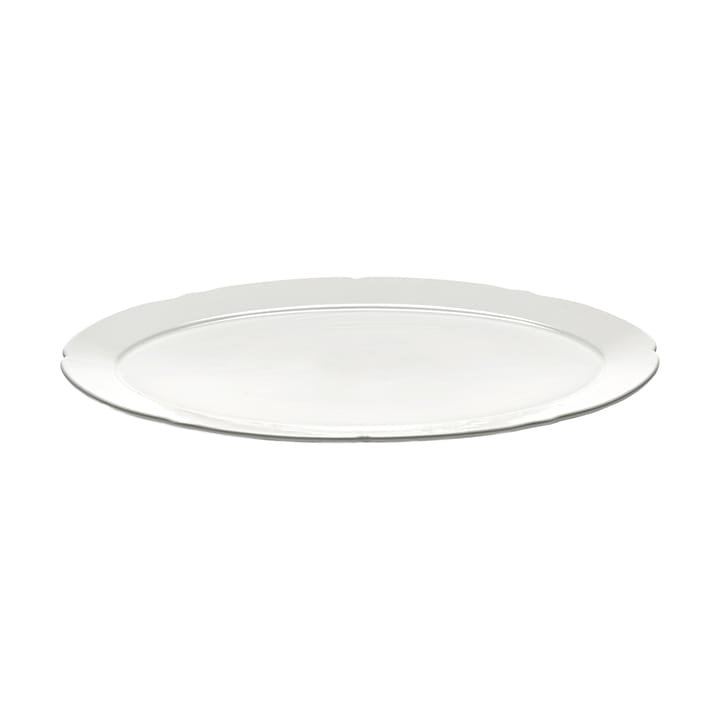 Assiette ovale Silhouette L 21x30 cm - Blanc - Serax