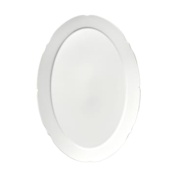 Assiette ovale Silhouette L 21x30 cm - Blanc - Serax