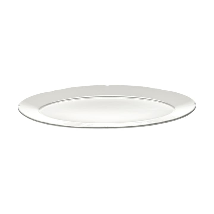 Assiette ovale Silhouette M 15x24,5 cm - Blanc - Serax