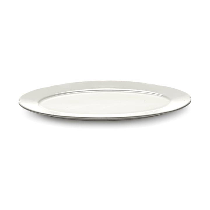 Assiette ovale Silhouette S 10x18,5 cm - Blanc - Serax