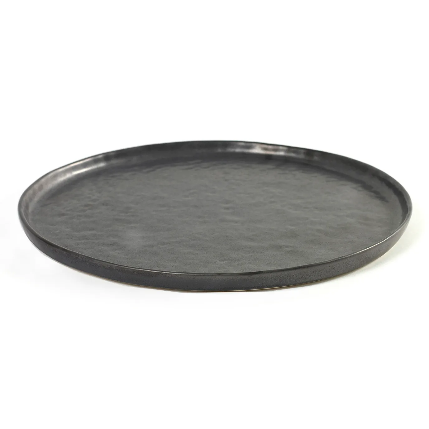 Assiette Pure 27 cm, Noir Serax